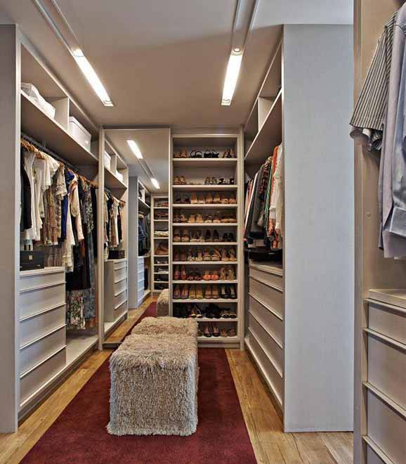 Modelos de closet incríveis para você se inspirar - Viva decora
