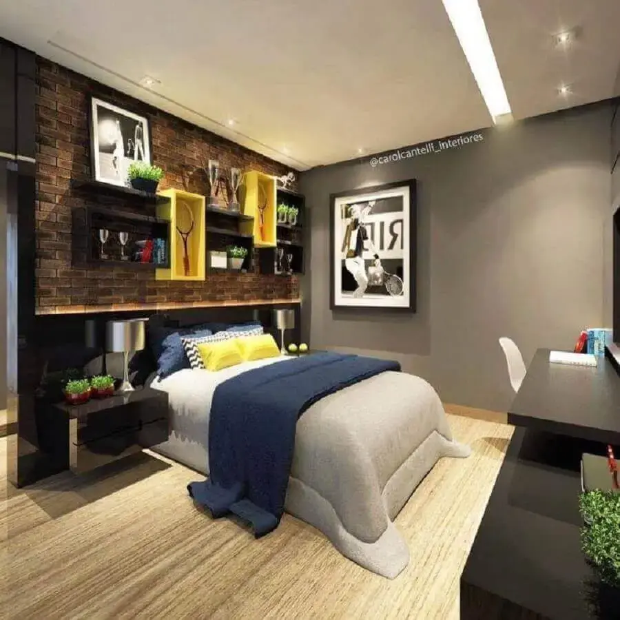 Quarto Juvenil: Saiba Como Decorar +60 Fotos Inspiradoras - Viva decora