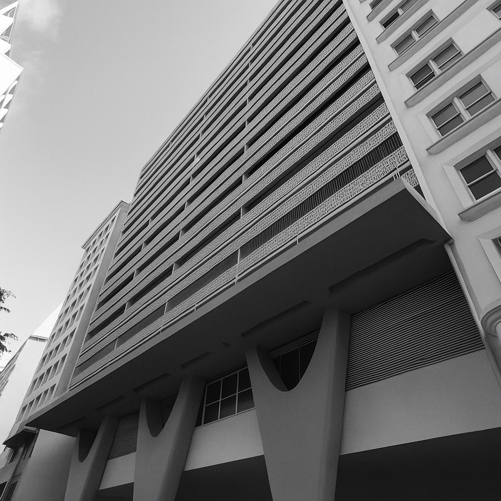 Obras de Oscar Niemeyer -Edifício e Galeria Califórnia Obras de Oscar Niemeyer -Edifício e Galeria Califórnia