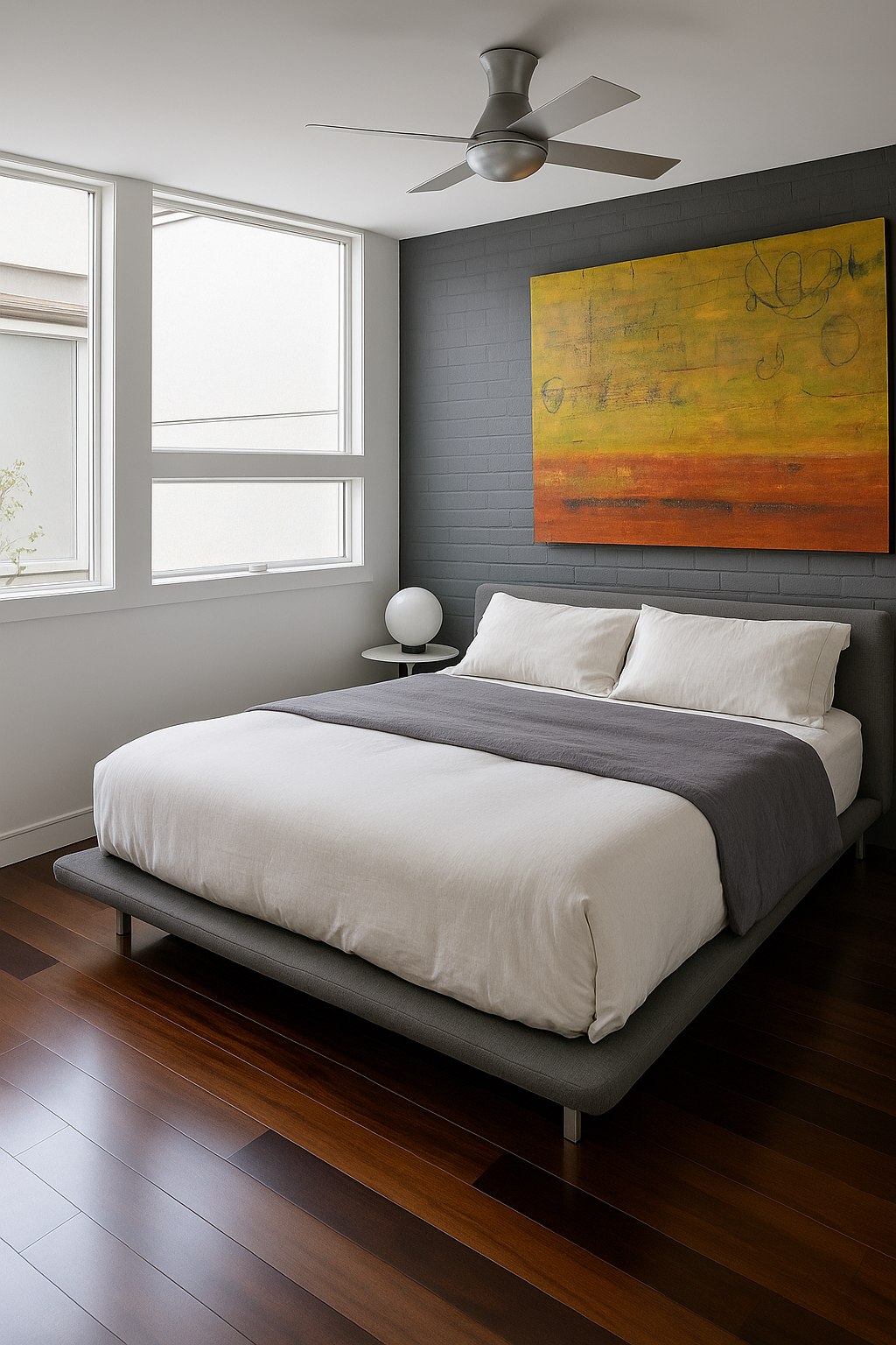 O minimalismo com suas cores sóbrias, poucos móveis e objetos decorativos é perfeito para ambientes de descanso como o quarto minimalista O minimalismo com suas cores sóbrias, poucos móveis e objetos decorativos é perfeito para ambientes de descanso como o quarto minimalista