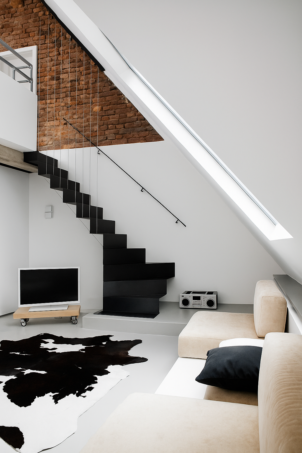 Decoração de casas minimalistas com parede de tijolinho Decoração de casas minimalistas com parede de tijolinho