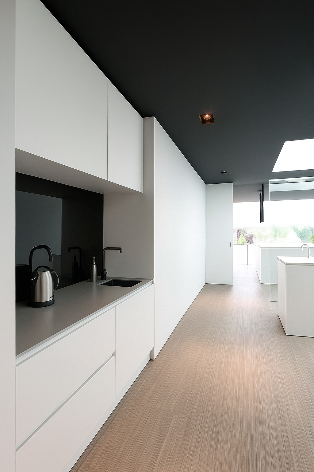 Decoração minimalista para cozinha moderna Decoração minimalista para cozinha moderna
