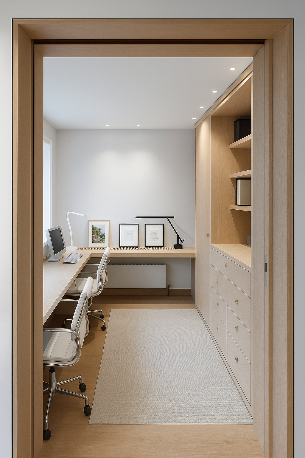 Minimalismo para decoração de home office Minimalismo para decoração de home office