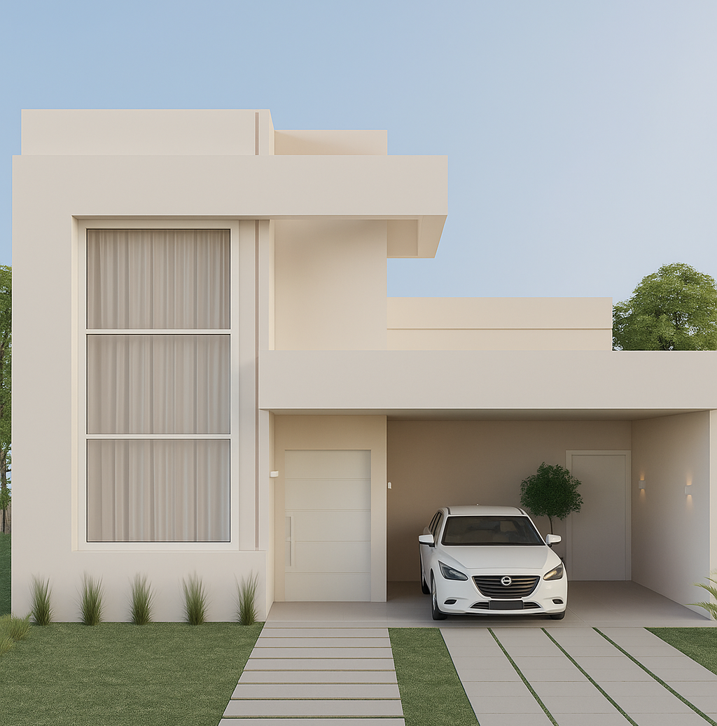 Fachada de casas minimalistas e modernas Fachada de casas minimalistas e modernas