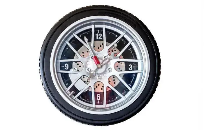 Relógio de parede com design criativo para os amantes de carros Relógio de parede com design criativo para os amantes de carros