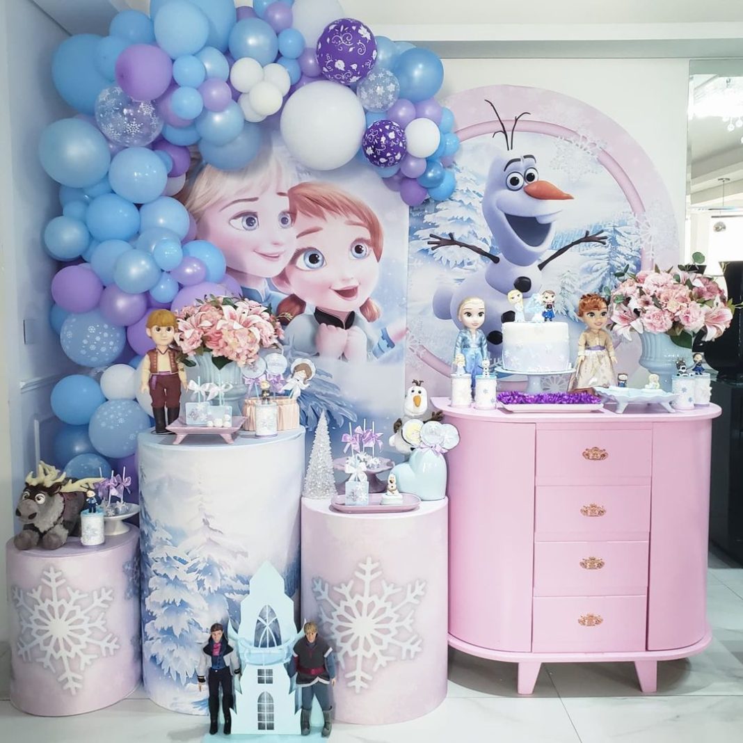 Festa da Frozen: Como Organizar Sua Festa +115 Ideias Lindas - Viva decora