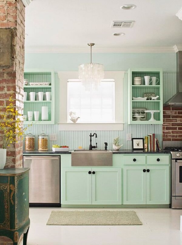 cozinha vintage candy color
