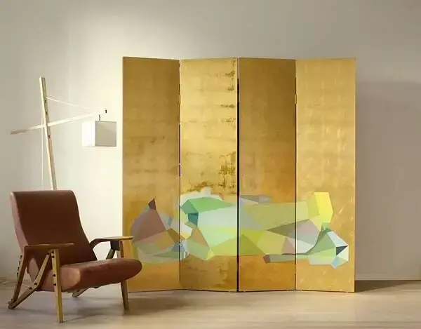 O biombo pode se tornar protagonista na decoração O biombo pode se tornar protagonista na decoração
