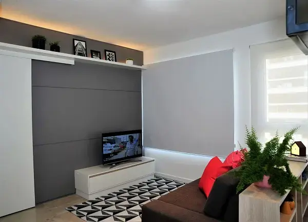 O rack é uma excelente alternativa de como esconder os fios da Tv O rack é uma excelente alternativa de como esconder os fios da Tv