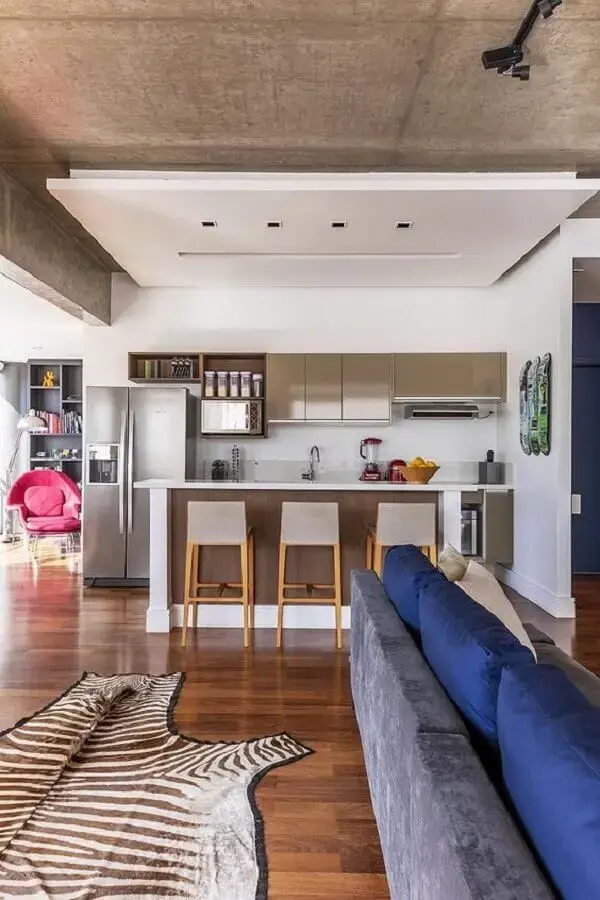 tapete zebrado para decoração de casa conceito aberto tapete zebrado para decoração de casa conceito aberto Foto Casa de Valentina