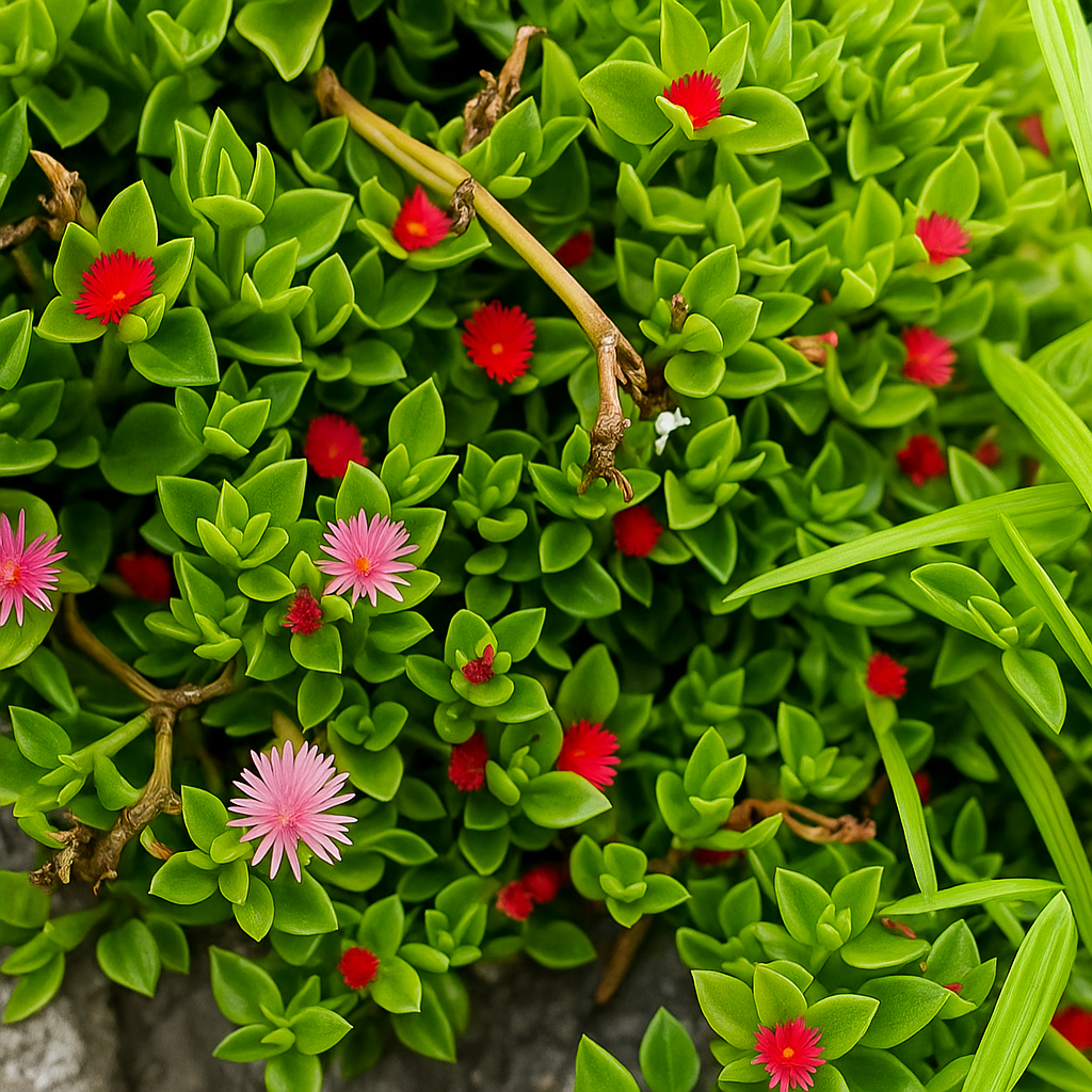 Suculentas de sombra: a Rosinha-de-sol é uma planta rasteira e muito vistosa. Suculentas de sombra: a Rosinha-de-sol é uma planta rasteira e muito vistosa.