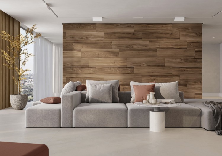 Tendências de decoração em 2023 com mix de texturas para salas conjugadas Tendências de decoração em 2023 com mix de texturas para salas conjugadas