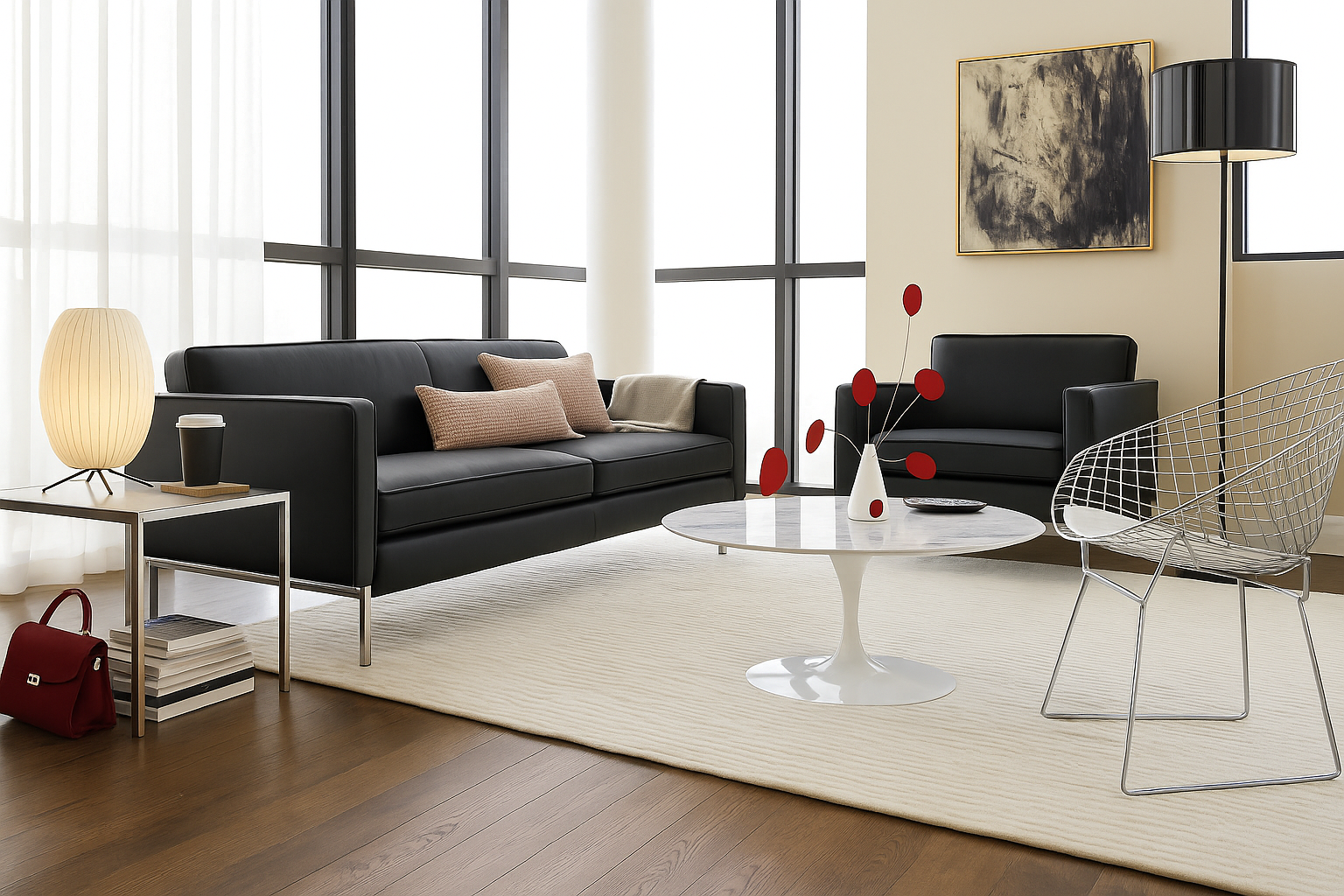 Se a mesa for branca procure utilizar outros mobiliários mais escuros. Se a mesa for branca procure utilizar outros mobiliários mais escuros.