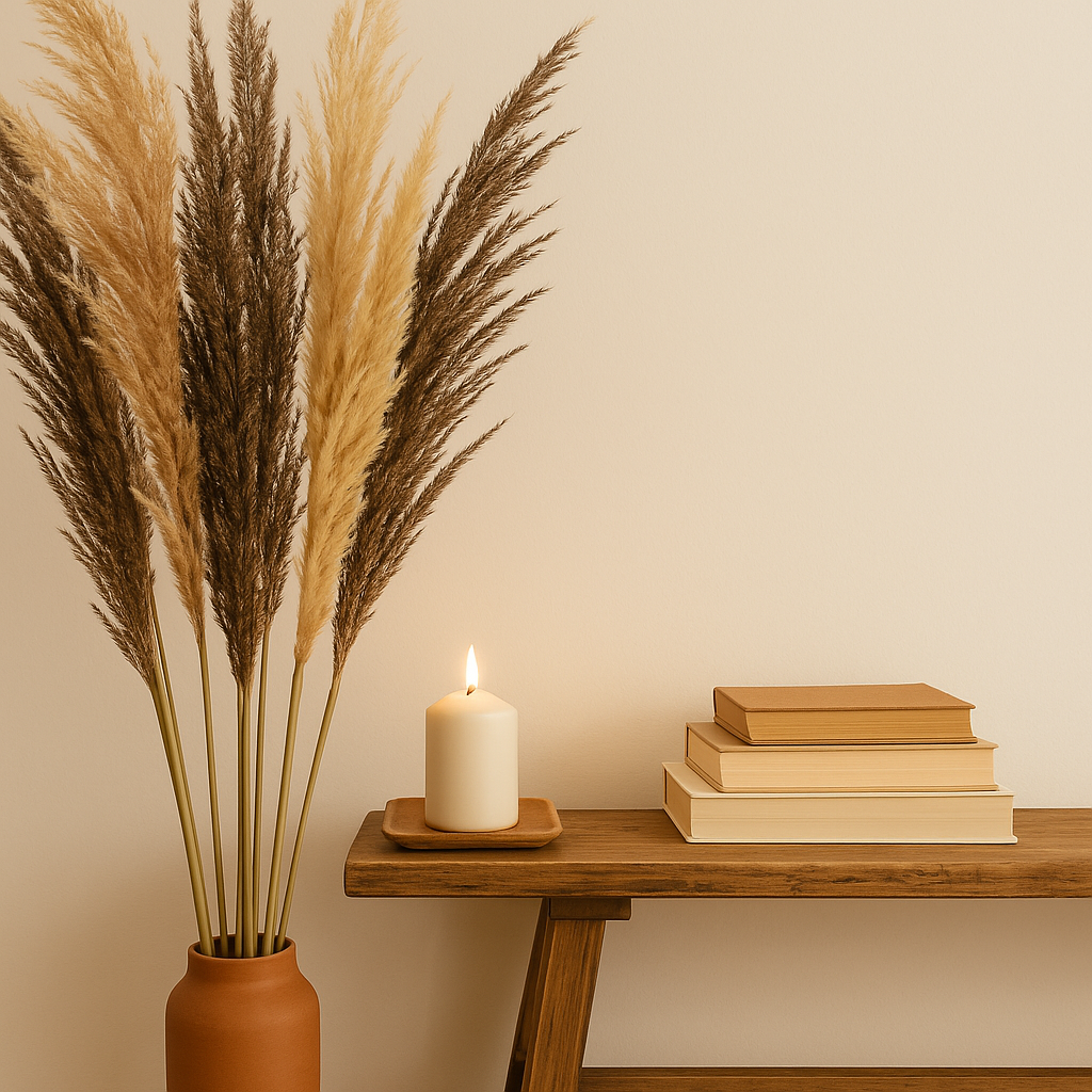 2. A decoração minimalista abraça a ideia de um ambiente com pouco mobiliário. Fonte: IA 2. A decoração minimalista abraça a ideia de um ambiente com pouco mobiliário. Fonte: IA