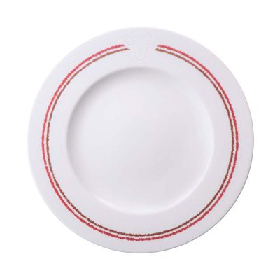 Prato Raso Tramontina Churrasco Classic em Porcelana Decorada 28 cm 96580/125