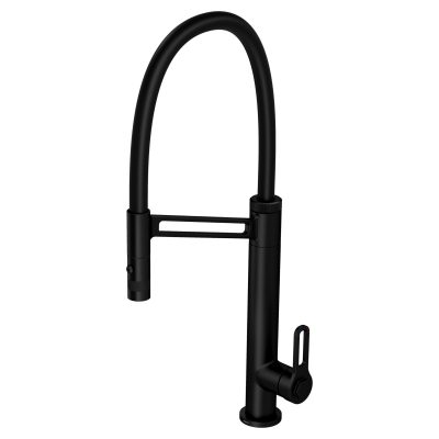 Misturador Monocomando Gourmet Cozinha Mesa Deca Urban Black Matte e Preto 2289.BL.IND.MT.PT