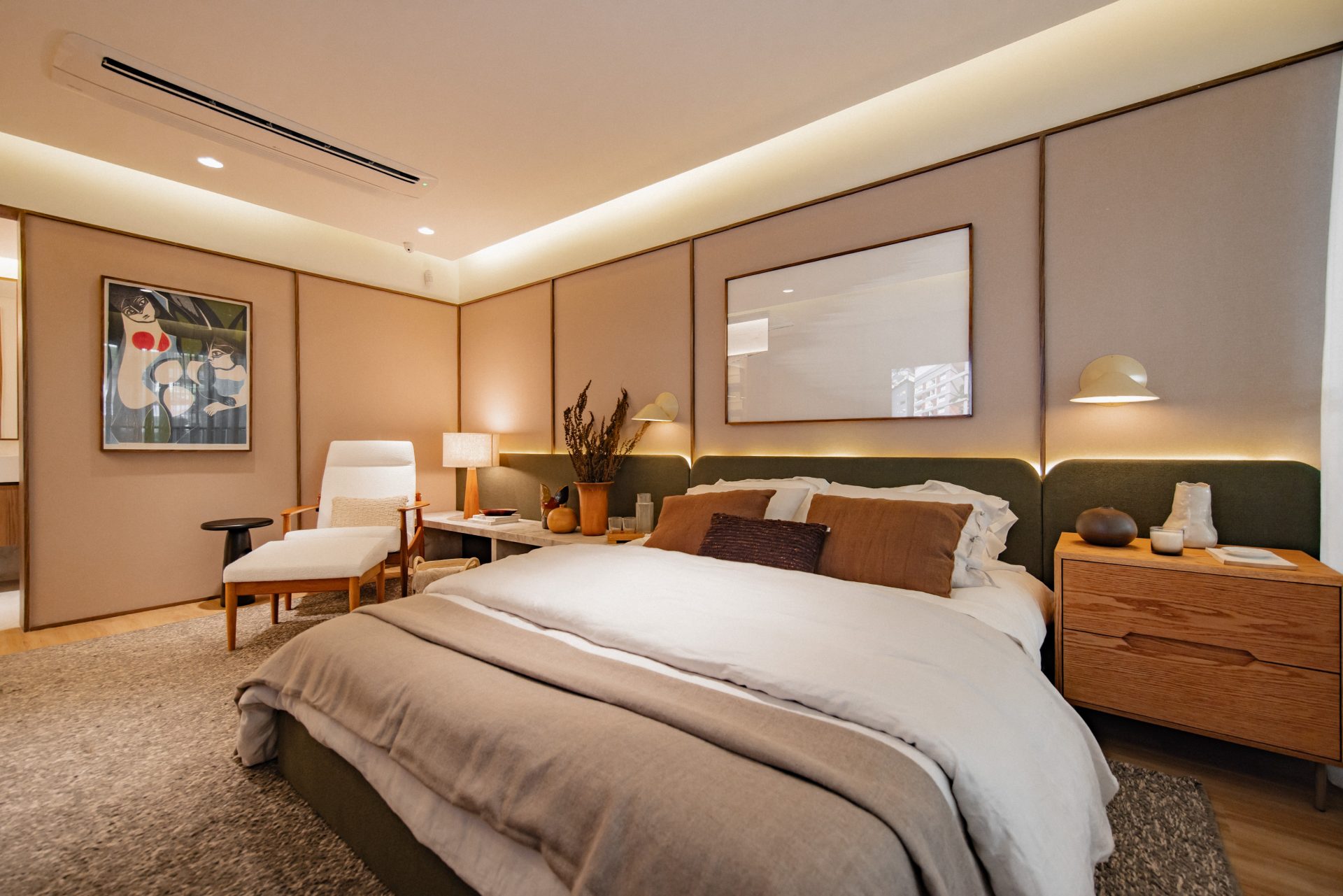 Apartamento decorado assinado pela TODOS Arquitetura