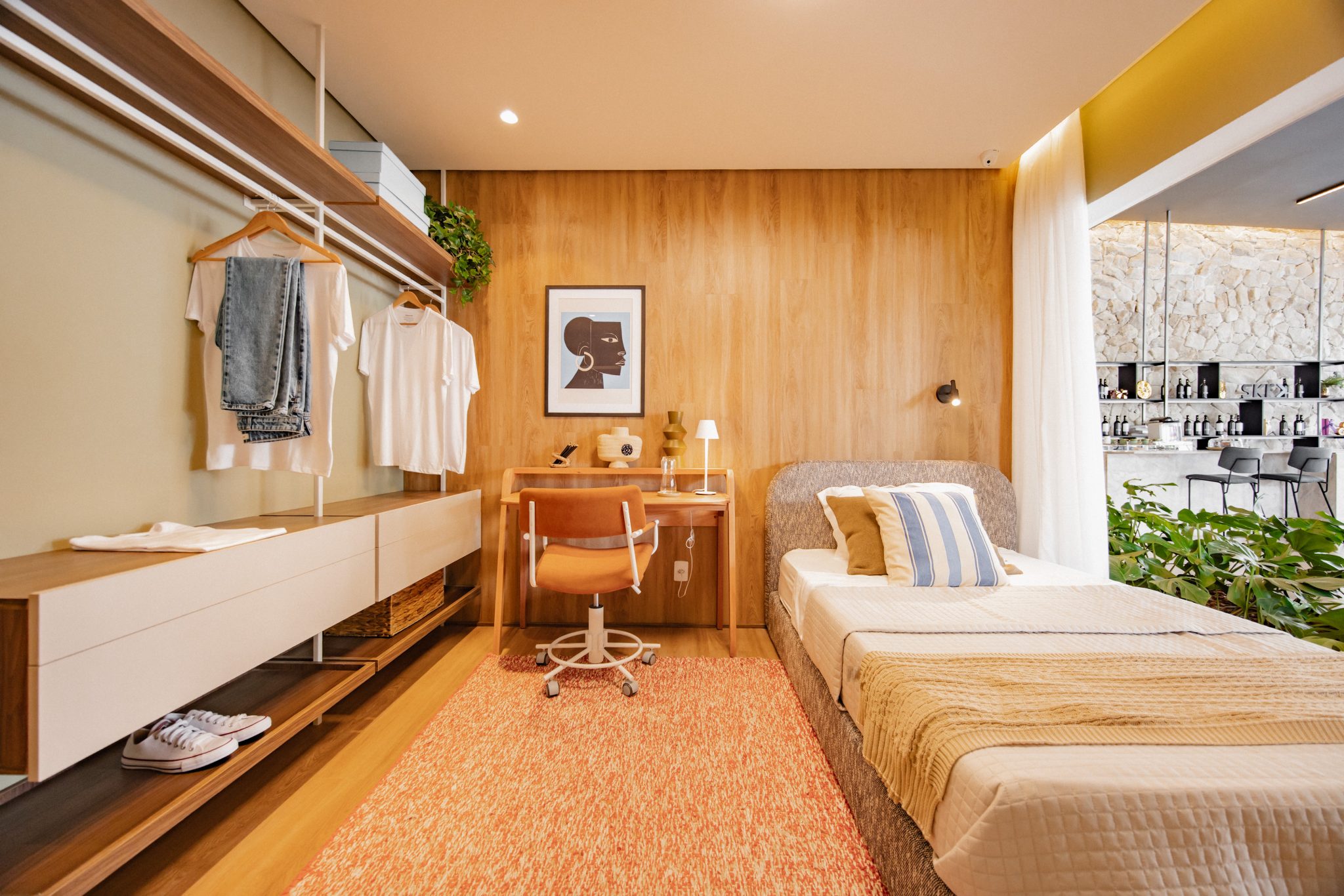 Apartamento decorado assinado pela TODOS Arquitetura