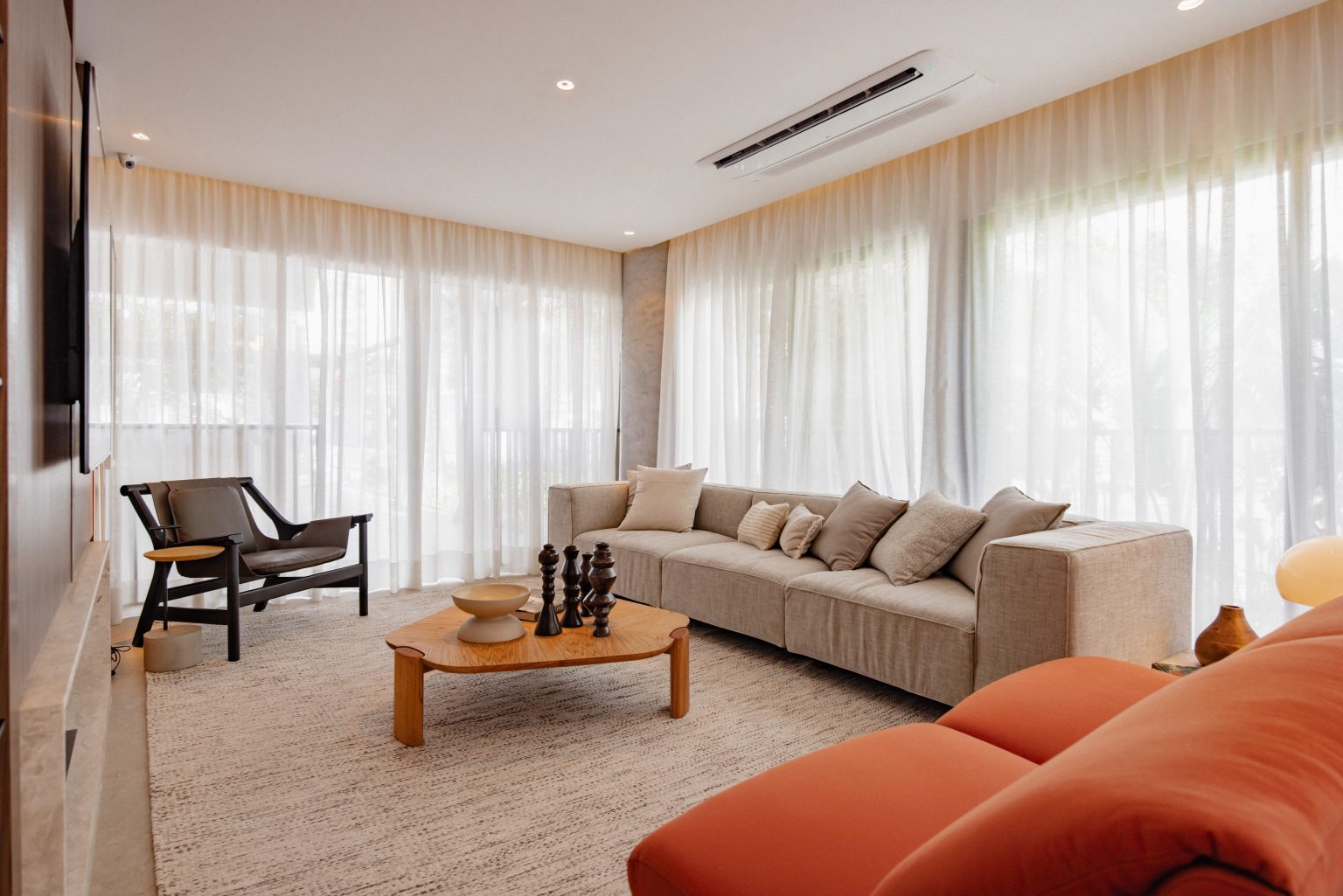 Apartamento decorado assinado pela TODOS Arquitetura