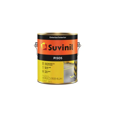 Tinta Piso Amarelo 3,6 Litros Suvinil