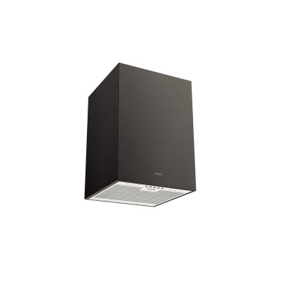 Coifa Ilha Square Isla 40 Silent Aco Inox Black Steel