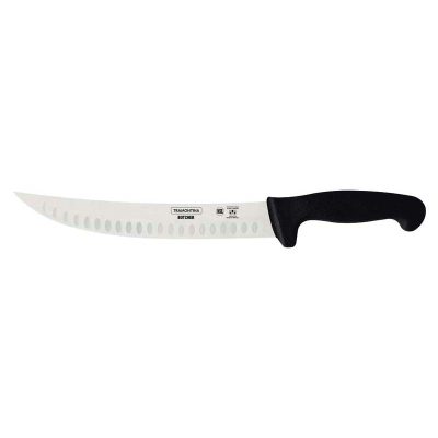 Faca Carne Butcher Lamina Aco Inox E Cabo Polipropileno Preto  10pol