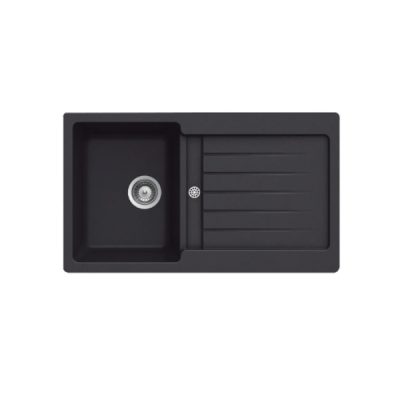 Cuba Cozinha Deca Unic Quartzo Black Matte