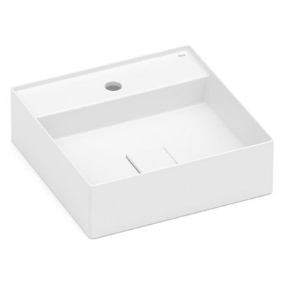 Cuba Apoio 400X400 Com Mesa T9 Terra Branco Matte A32787T620