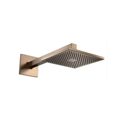 Chuveiro com Tubo de Parede Quadrado Corten Deca 1992.CT.CT.MT