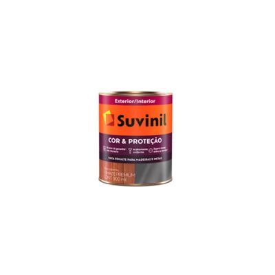 Tinta Esmalte Cor e Proteção Grafite Claro Fosco 900ml Suvinil