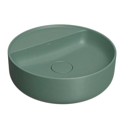 Cuba Redonda Apoio com Mesa Deca 40cm Salvia L.12040.M.49