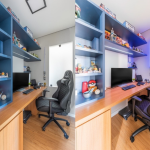 Décor de interiores sintonizado com os fãs da cultura geek
