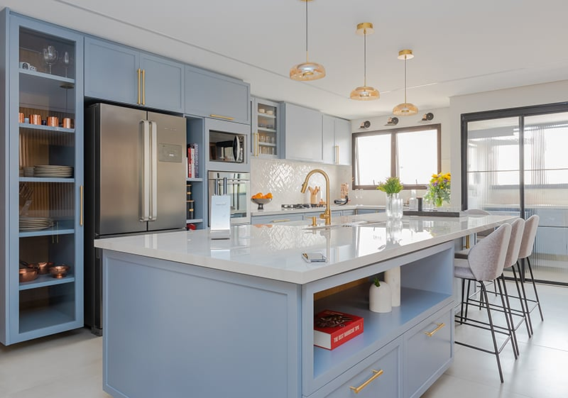 Azul pastel na decoração: combinações e +10 projetos para transformar ambientes