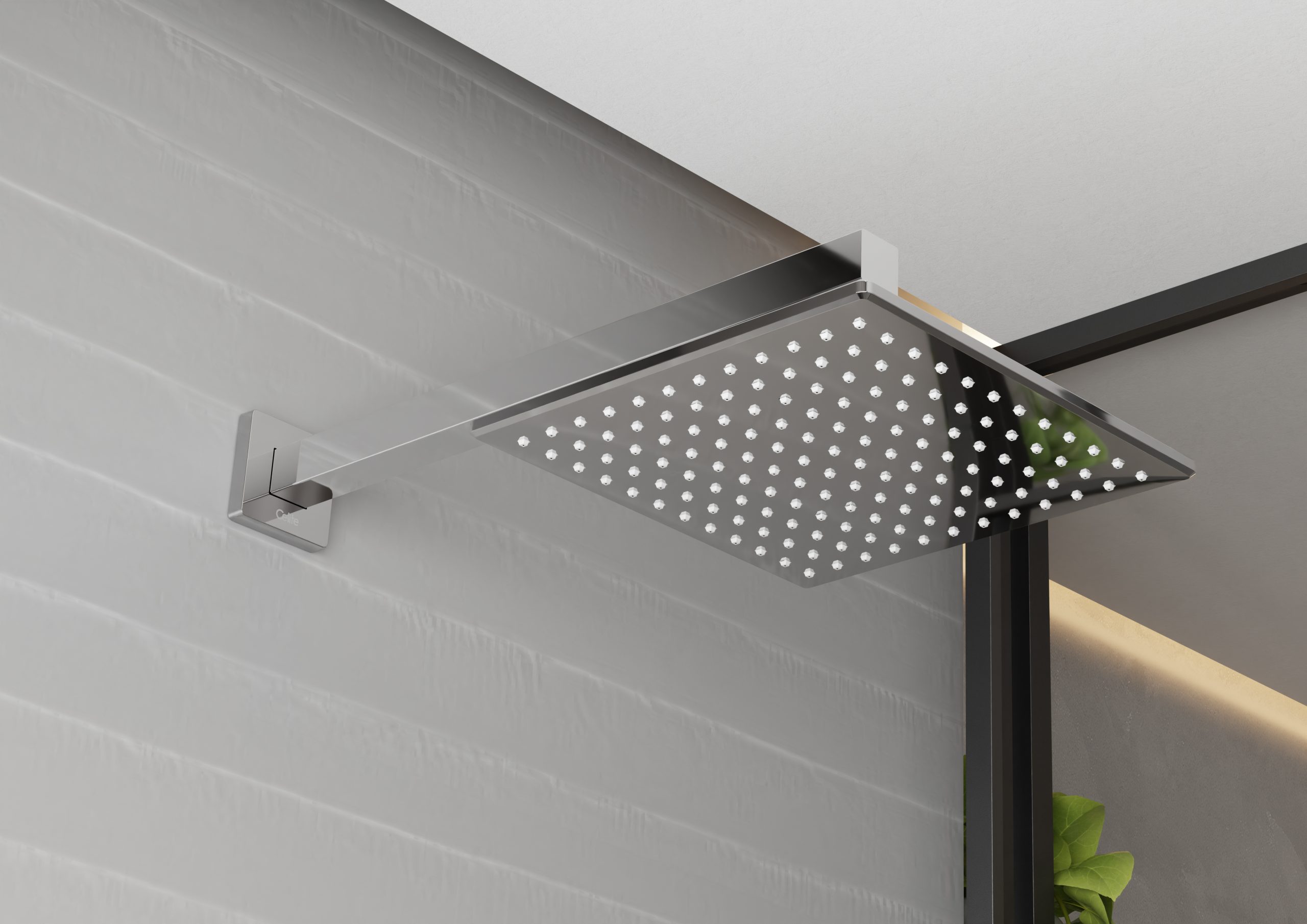 Divulgação CeliteChuveiro de parede Elite cromado