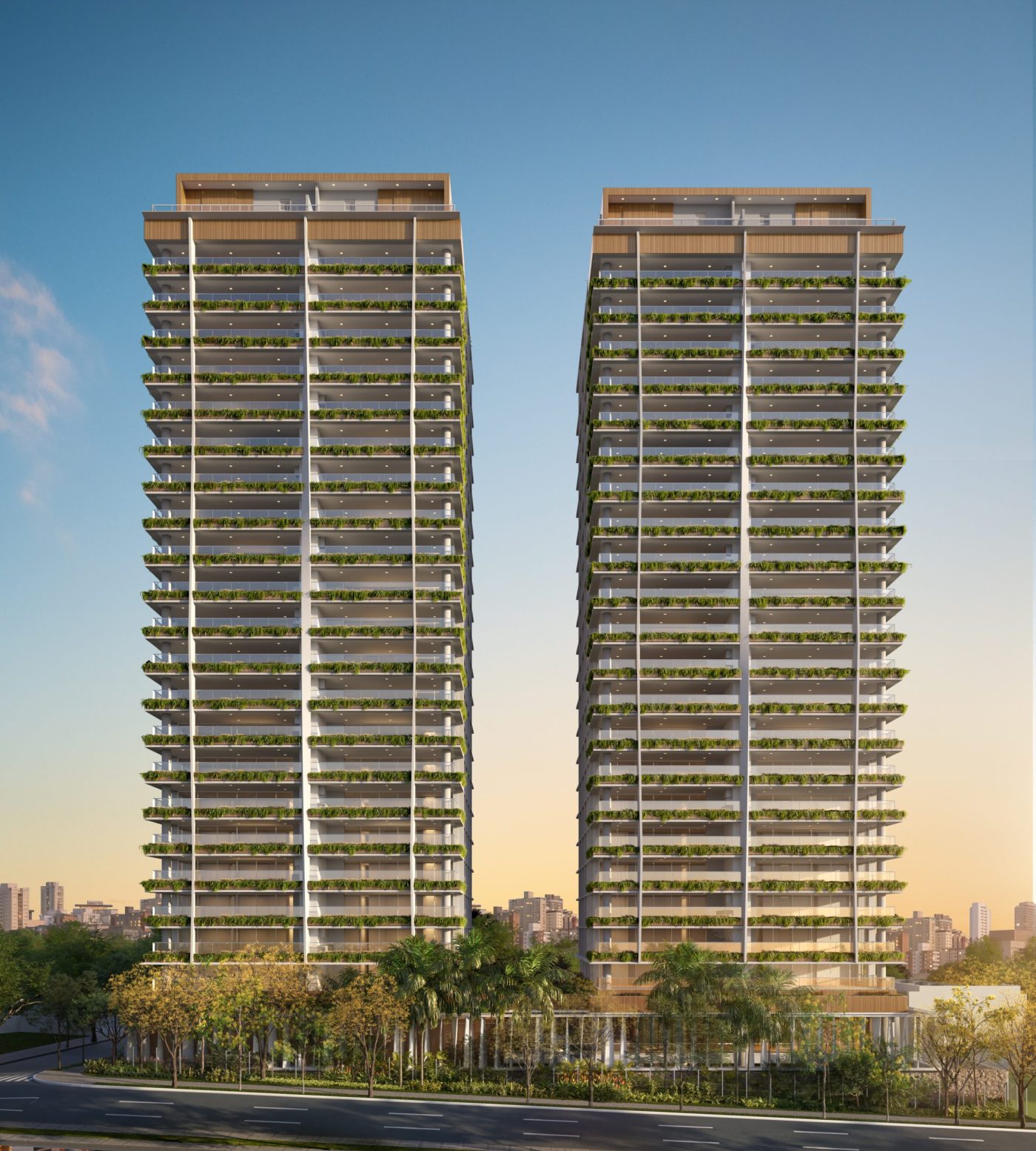 Divulgação : Trisul | projeto Perkins&Will, Hanazaki Paisagismo e Anastassiadis Arquitetos.