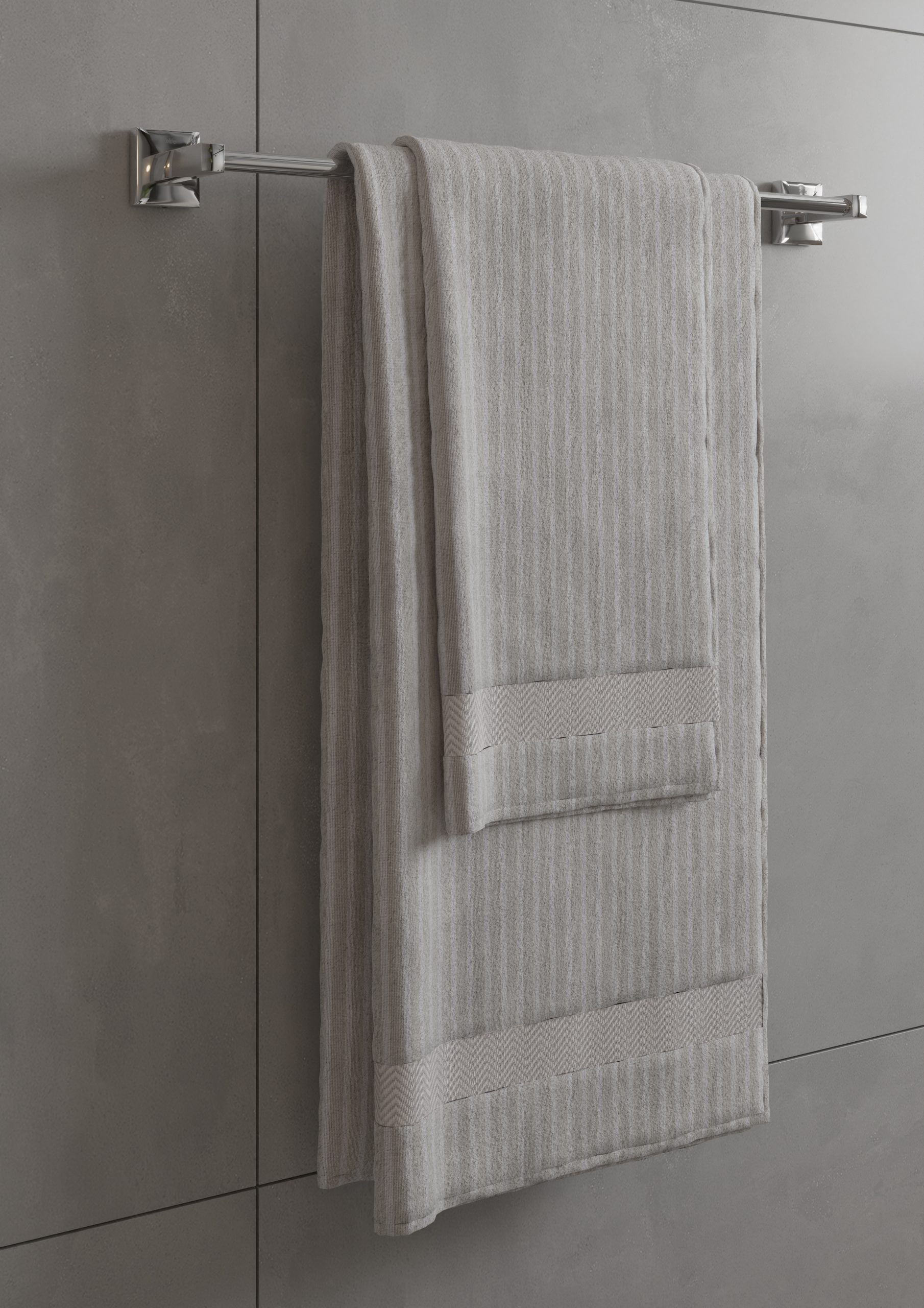 Divulgação CelitePapeleira, saboneteira e porta-toalhas Elite