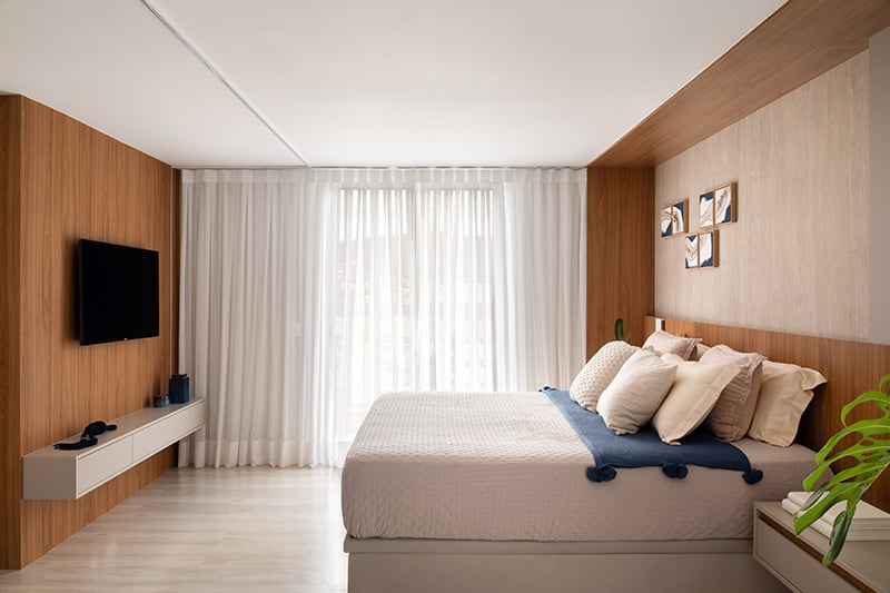 3. Escolher a densidade correta garante noites tranquilas e revigorantes – Foto: MCA Estúdio – Juliano Colodeti | Projeto: Felipe Rohen