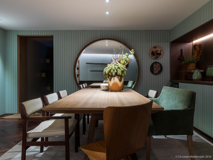 Alinhamento entre projeto e execução assegura resultado equilibrado e harmonioso – Foto: Christian Maldonado/CASACOR | Projeto: Gustavo Paschoalim e Paulo Azevedo