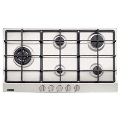 Cooktop a Gas Penta Plus Aco Inox Trempes Ferro Fund
