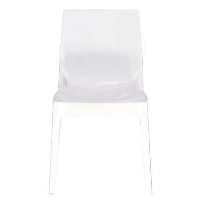 Cadeira Alice Brilho Summa Polipropileno Branco