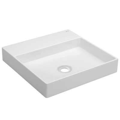 Cuba de Sobrepor com mesa Quadrada Borda fina Deca L.129.17