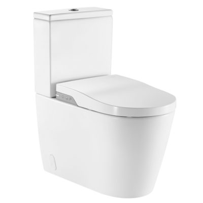 Bacia com Caixa Acoplada Inspira Round Rimless Saida Dual 220V B80306L001 Roca