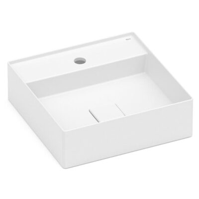 Cuba Apoio 400X400mm T9 Terra Branco Matte A32787T620 Roca