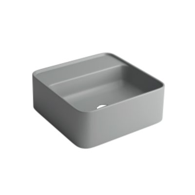 Cuba Apoio Deca C/Mesa Quadrada Cinza Fosco L.280.86