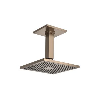 Chuveiro Com Tubo De Teto Quadrado Corten Deca 1992.CT.TET.MT