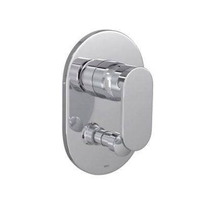 Acabamento Monocomando para Chuveiro e Banheira Deca Drop Cromado 4994.C91