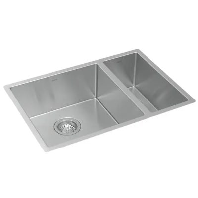 Cuba de Cozinha Retangular Dupla Deca 60x40cm Suprema Inox CC.660.60.DUO.INX