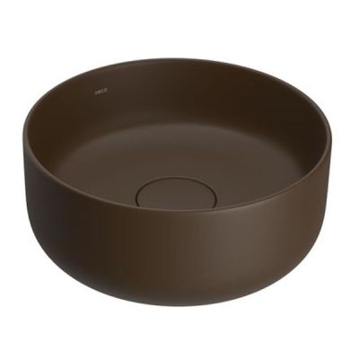 Cuba Redonda Apoio Deca 30cm Marrom Fosco L.12030.22