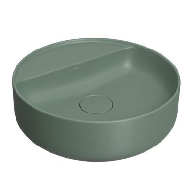 Cuba Redonda Apoio com Mesa Deca 40cm Salvia L.12040.M.49