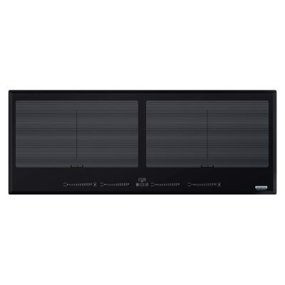 Cooktop Por Inducao Slim Slider Bridge 4EI 90 Vidro Pre